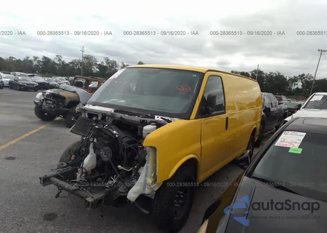 2016 Chevrolet Express 2500 Work Van z USA, uszkodzony, nr VIN 1GCWGAFF1G1313456